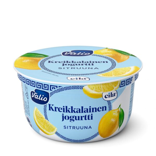 Kreikkalainen jogurtti sitruuna laktoositon
