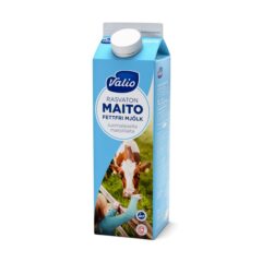 Rasvaton Fettfri Mjölk maito